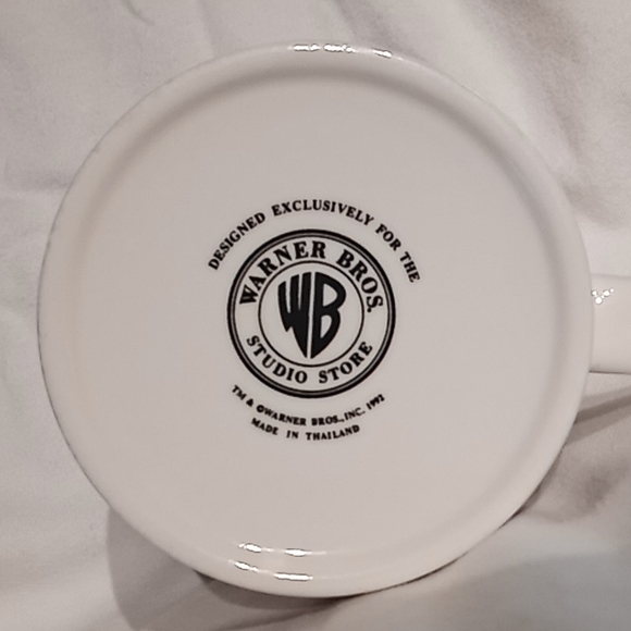 Vintage -TAZ. Looney Tunes Taz Party Animal Mug. 1992 Warner Bros. Studio Store. - Picture 10 of 15